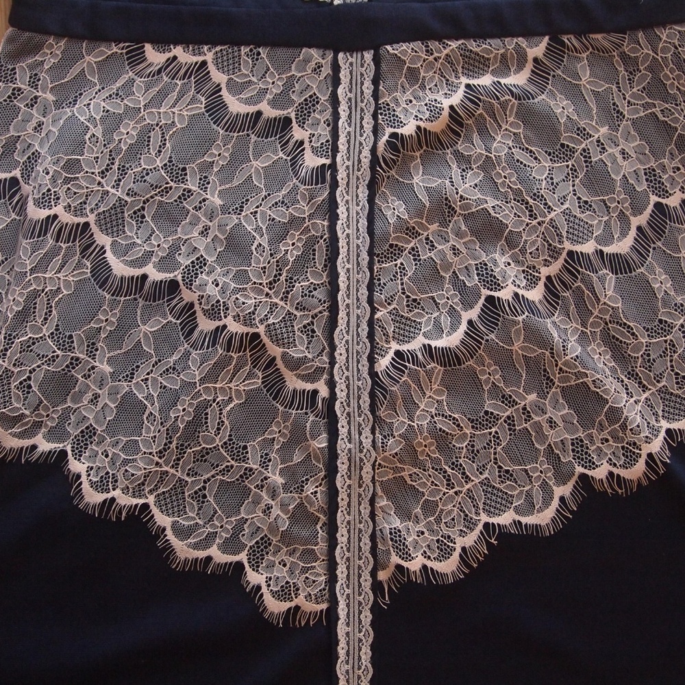 Maurices Sheath Dress with Lace Overlay - Picture 2 of 6